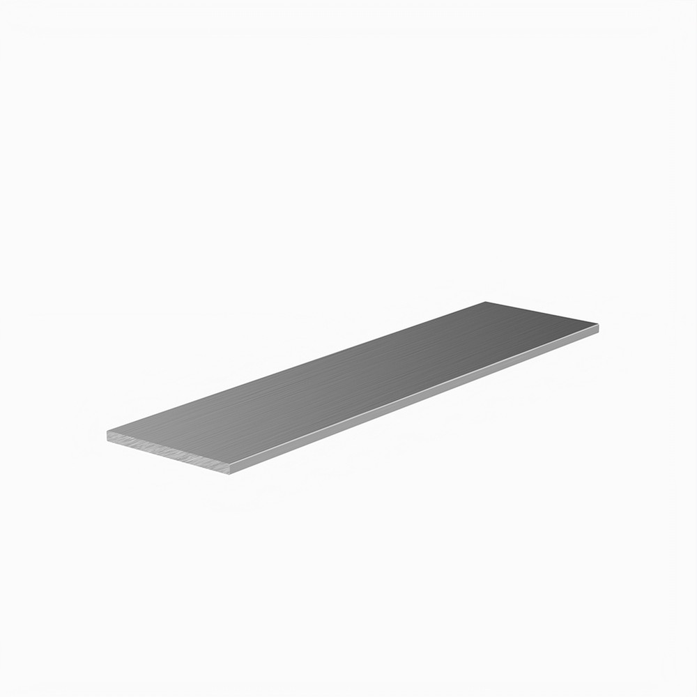 2 x 1/8" - L:5m Aluminium Flat Bar Grade 6063 T6