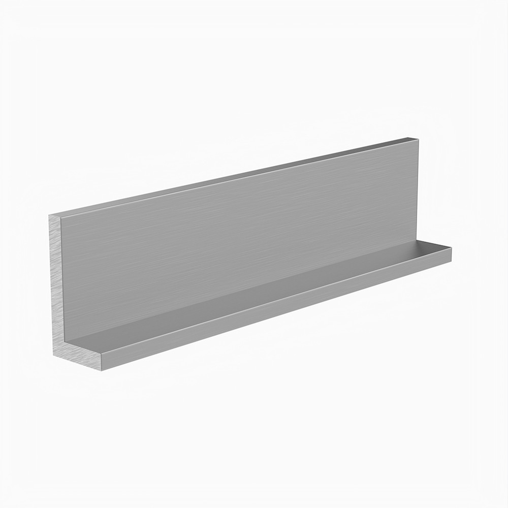 2 x 1 x 1/4" - L: 5m Unequal Aluminium Angle Grade 6063 T6