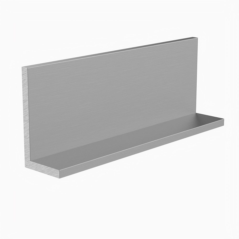 3 x 1.1/2 x 1/4 -L: 5m Unequal Aluminium Angle Grade 6063 T6
