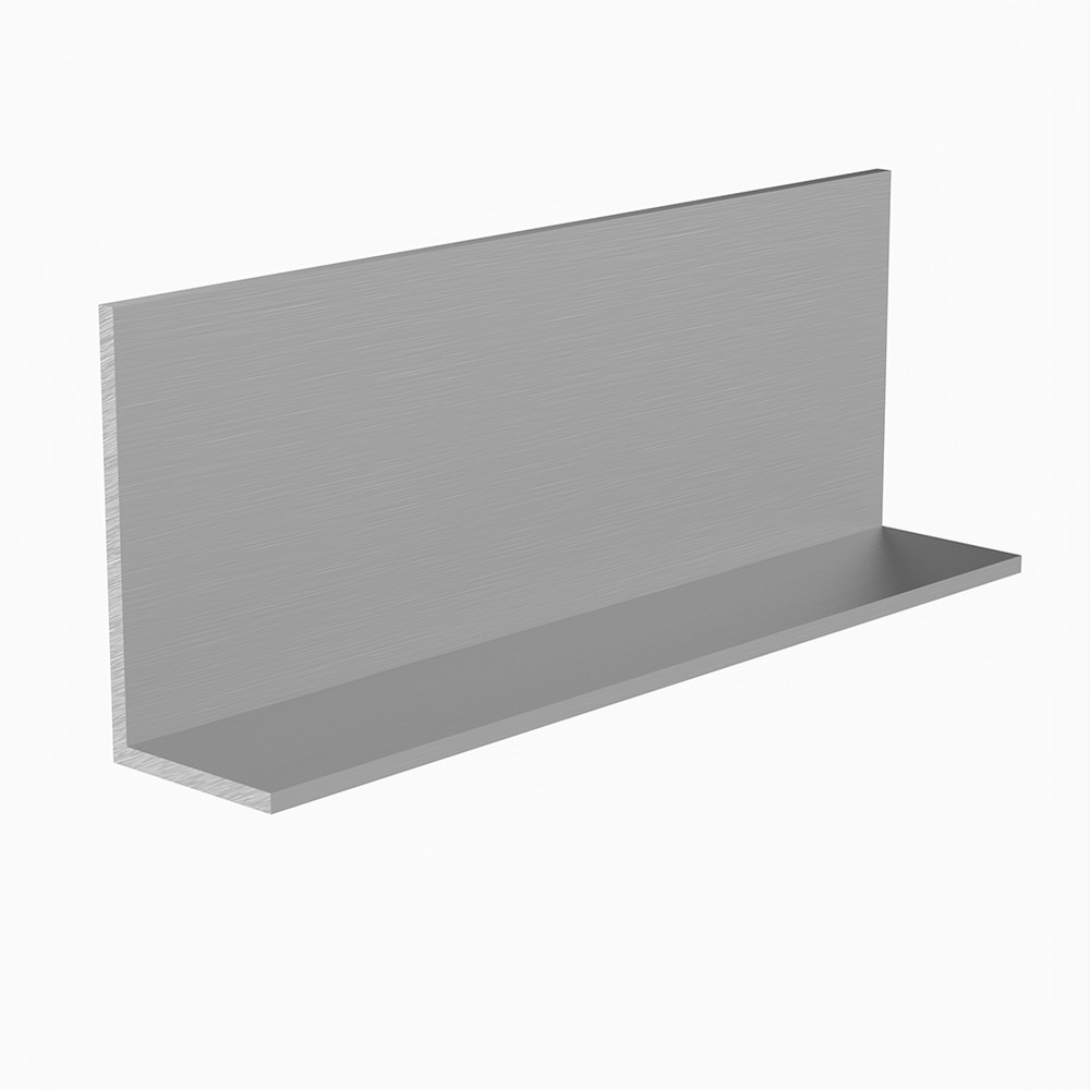 3 x 1.1/2 x 1/8 -L: 5m Unequal Aluminium Angle Grade 6063 T6