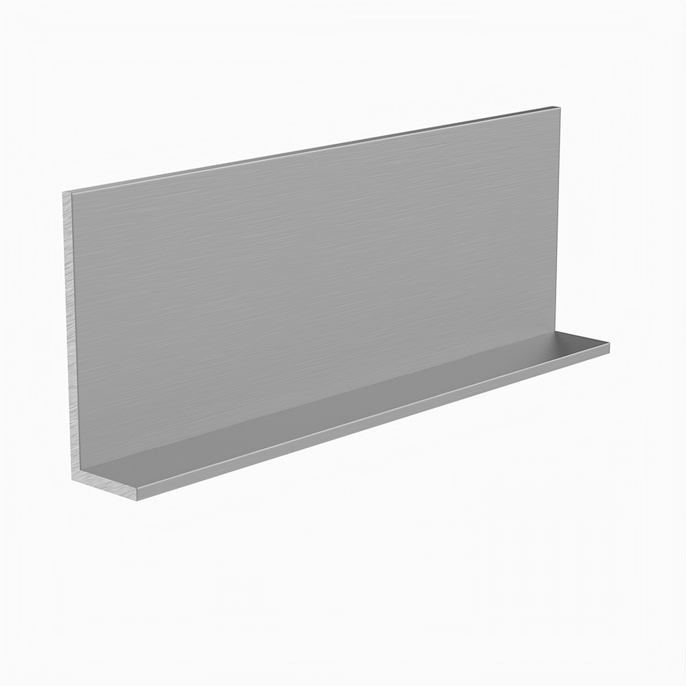 3 x 1 x 1/8 - L: 5m Unequal Aluminium Angle Grade 6063 T6