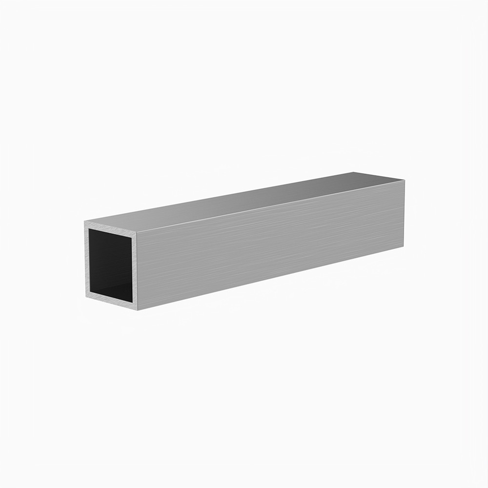 1.1/2 x 1.1/2 x 10g - L:5m Aluminium Square Box Section Grade 6063 T6