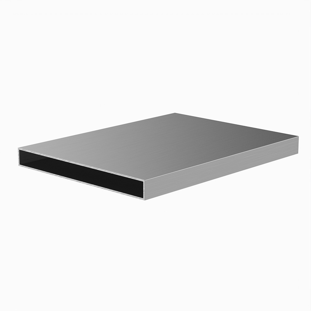 150 x 16 x 1.4mm - L:5m Aluminium Rectangular Box Section Mill Finish