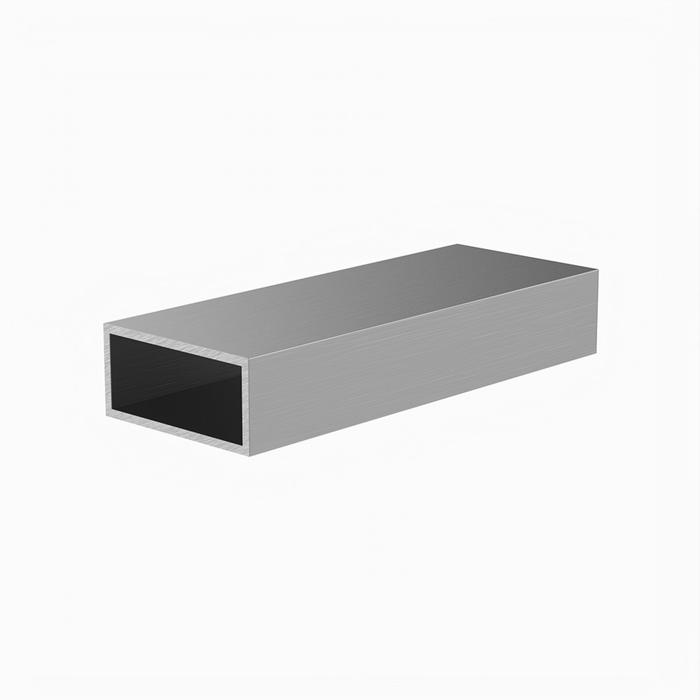 3 x 1 x 10G - L:5m Aluminium Rectangular Box Section Grade 6063 T6