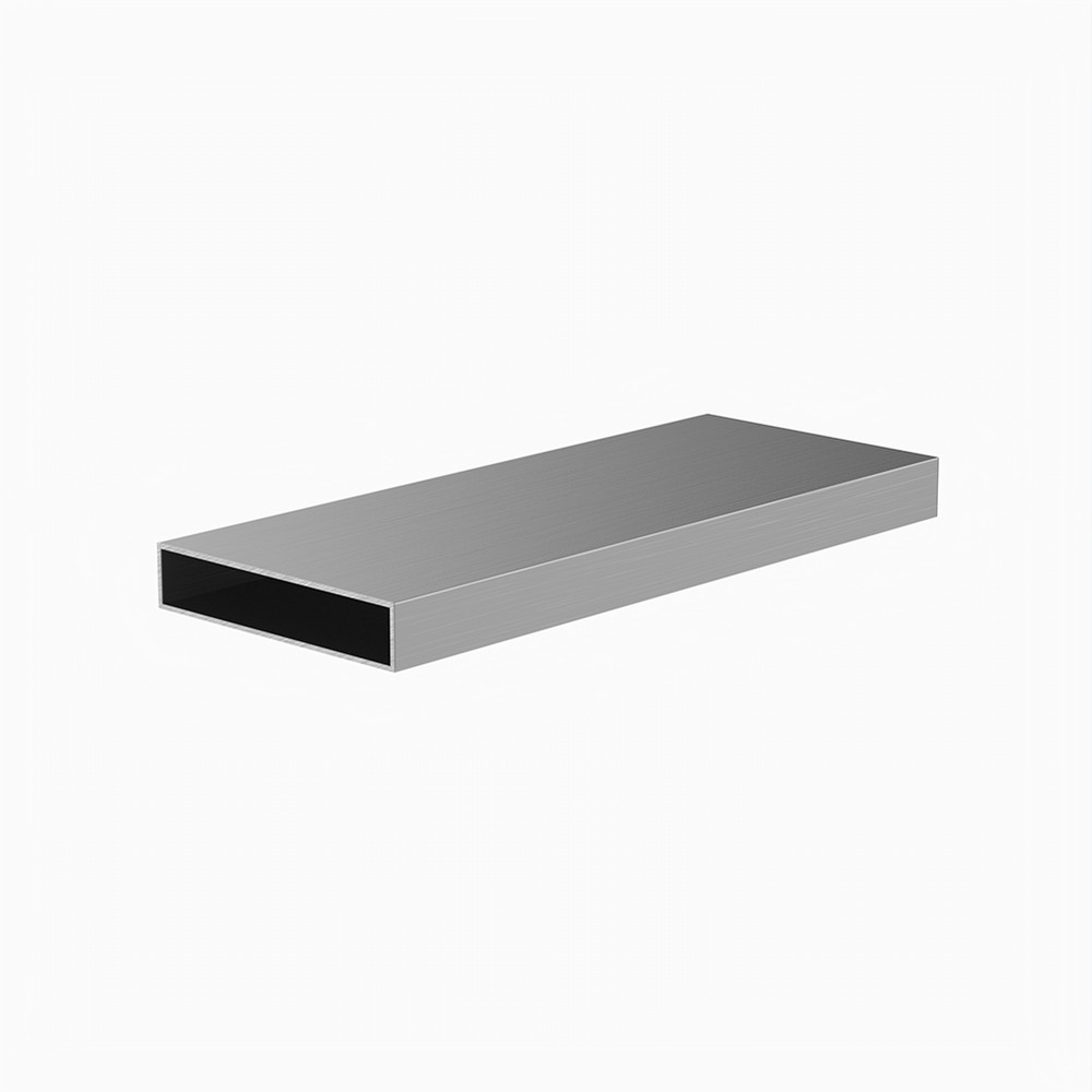 80 x 16 x 1.2mm - L:5m Aluminium Rectangular Box Section Mill Finish