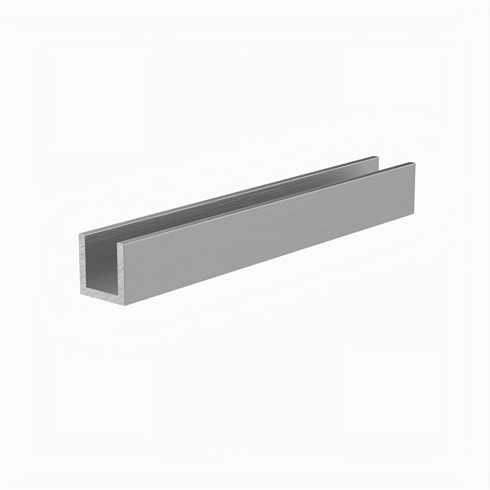 2 x 2 x 1/4" - L:5m Aluminium Channel Section Grade 6063 T6