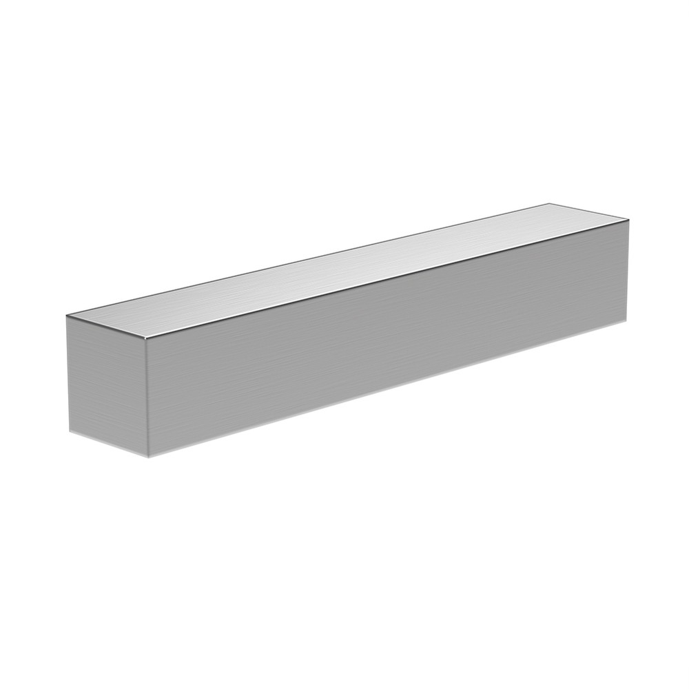 Stainless Steel Square Bar - 25 x 25 mm - L:3m - Grade 304 (1.4307)