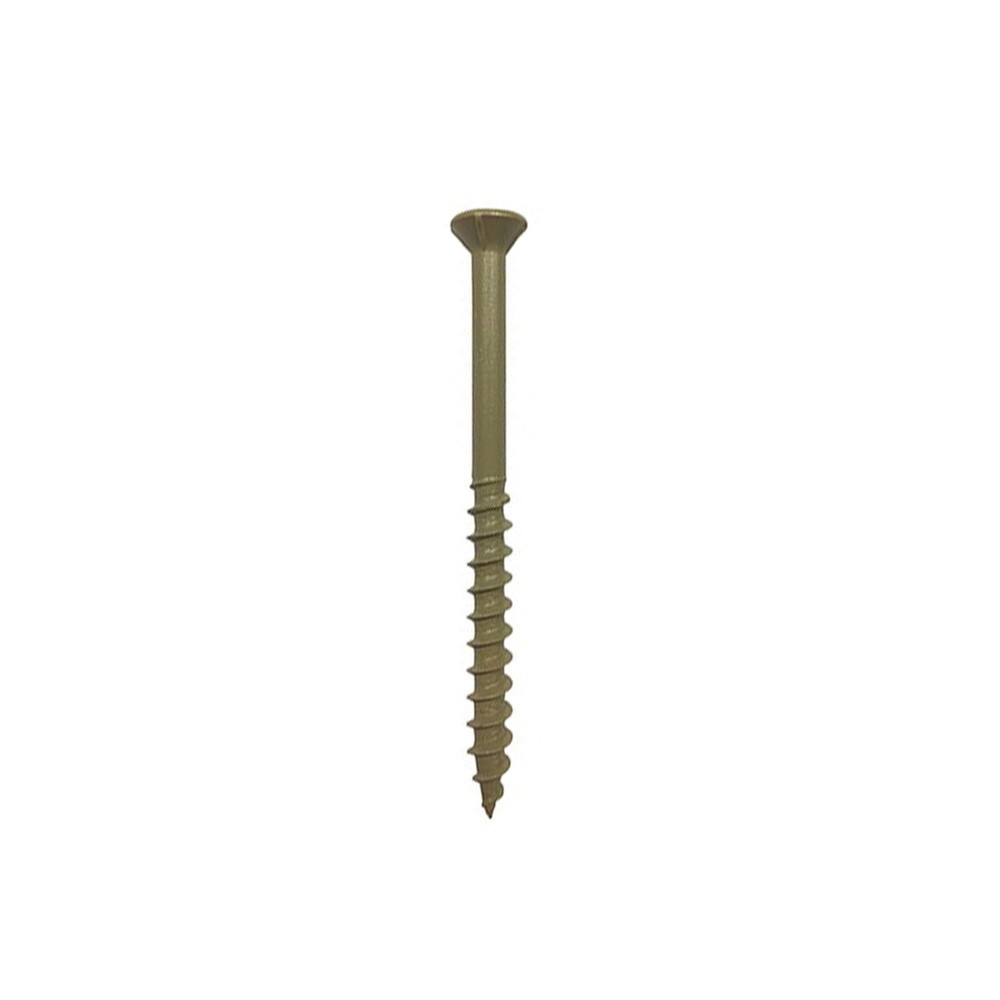 Pro Decking Screws 4.9 x 75mm 200 Pk No.2 Square Drive bit in Every Pack